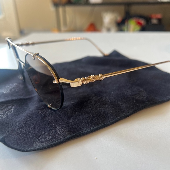 Chrome hearts oralgami unisex sunglasses - Excellent Condition - Authentic - Picture 3 of 12
